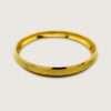 Textured kada for men gold plated