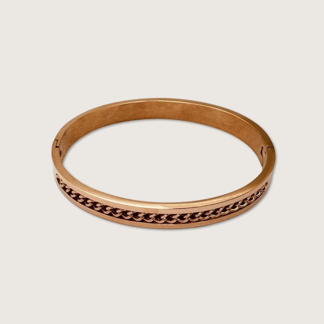 Men's kada Bracelet rose gold