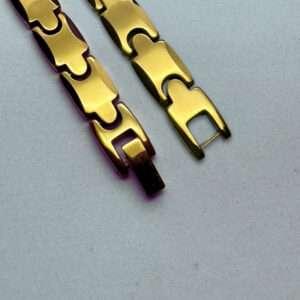 gold-tone ceramic bracelet for man online