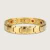 Men’s Gold-Tone Magnetic Therapy Bracelet