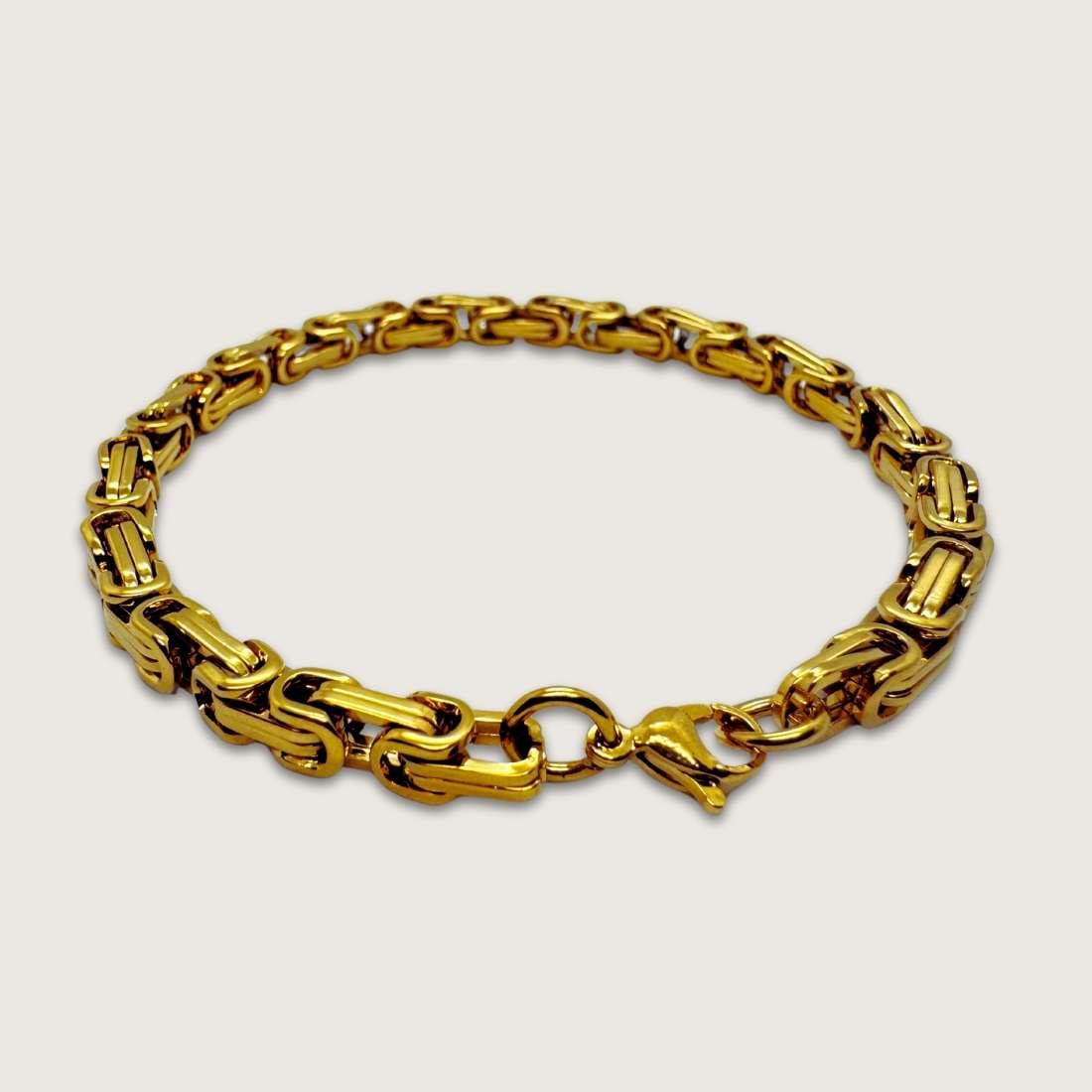 Pure Byzentine Link Chain Bracelet for Man|Boys online