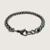 Men's Oxidized Silver Chain Bracelet for man|boys online