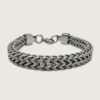 Silver-tone viking style bracelet for man|boys online