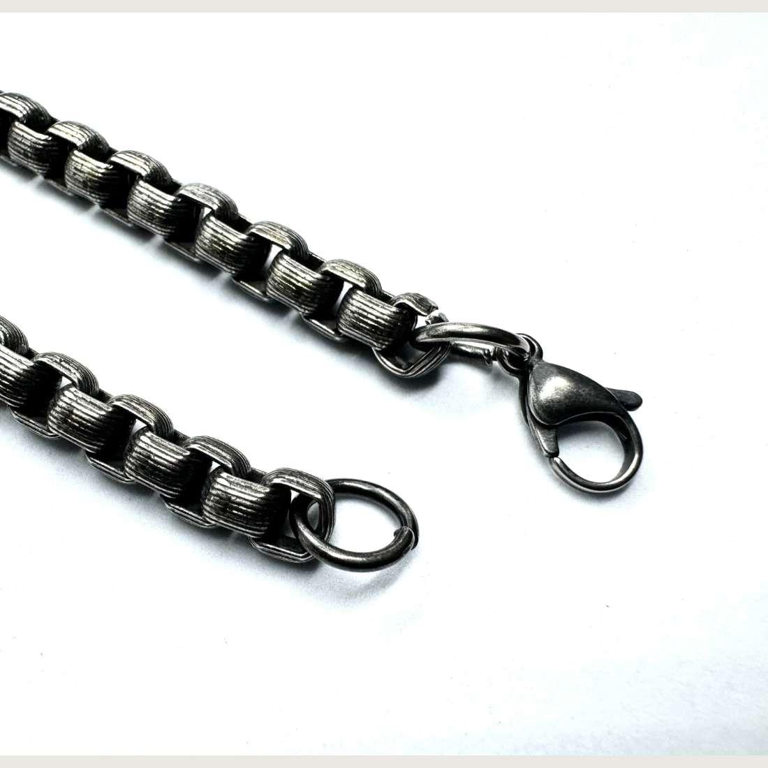 Men’s Antique Silver Chain Bracelet for man|boys online