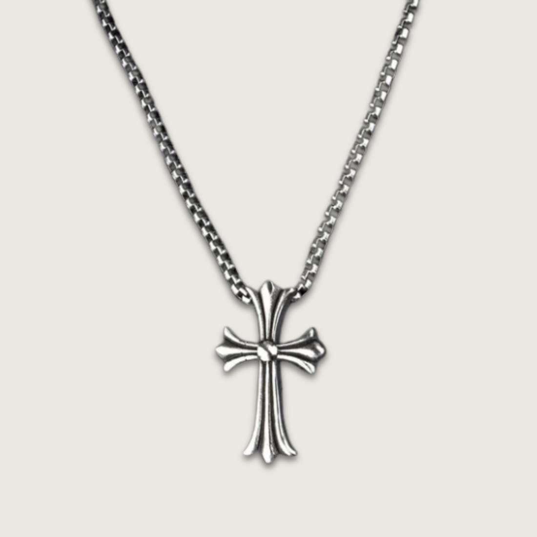 Antique Silver Cross Pendant Necklace for man|boys online