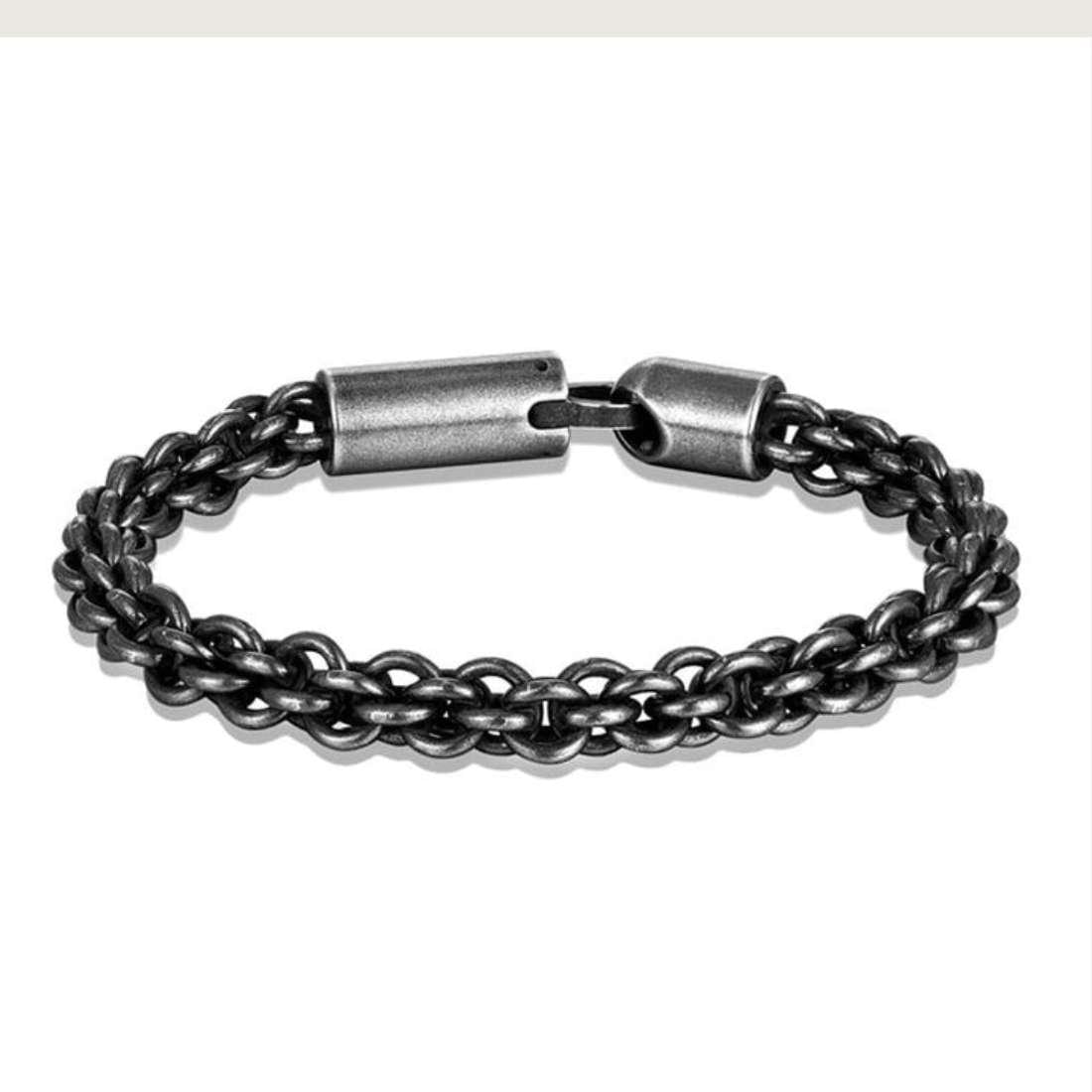 Vintage Gunmetal Chain Bracelet for man|boys online