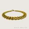 Sleek Gold Cuban Link Bracelet for Men|boys onlie