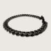 Black Matte Cuban Chain Bracelet for man|boys online under 500