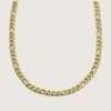 Gold-tone Figaro Chain Necklace for man|boys online under 1000