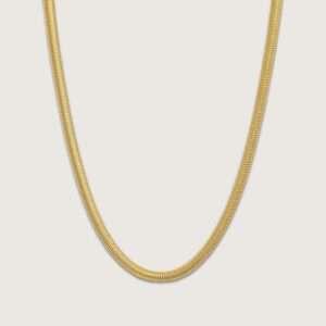 Gold Herringbone Chain Necklace for man|boys online under 1000