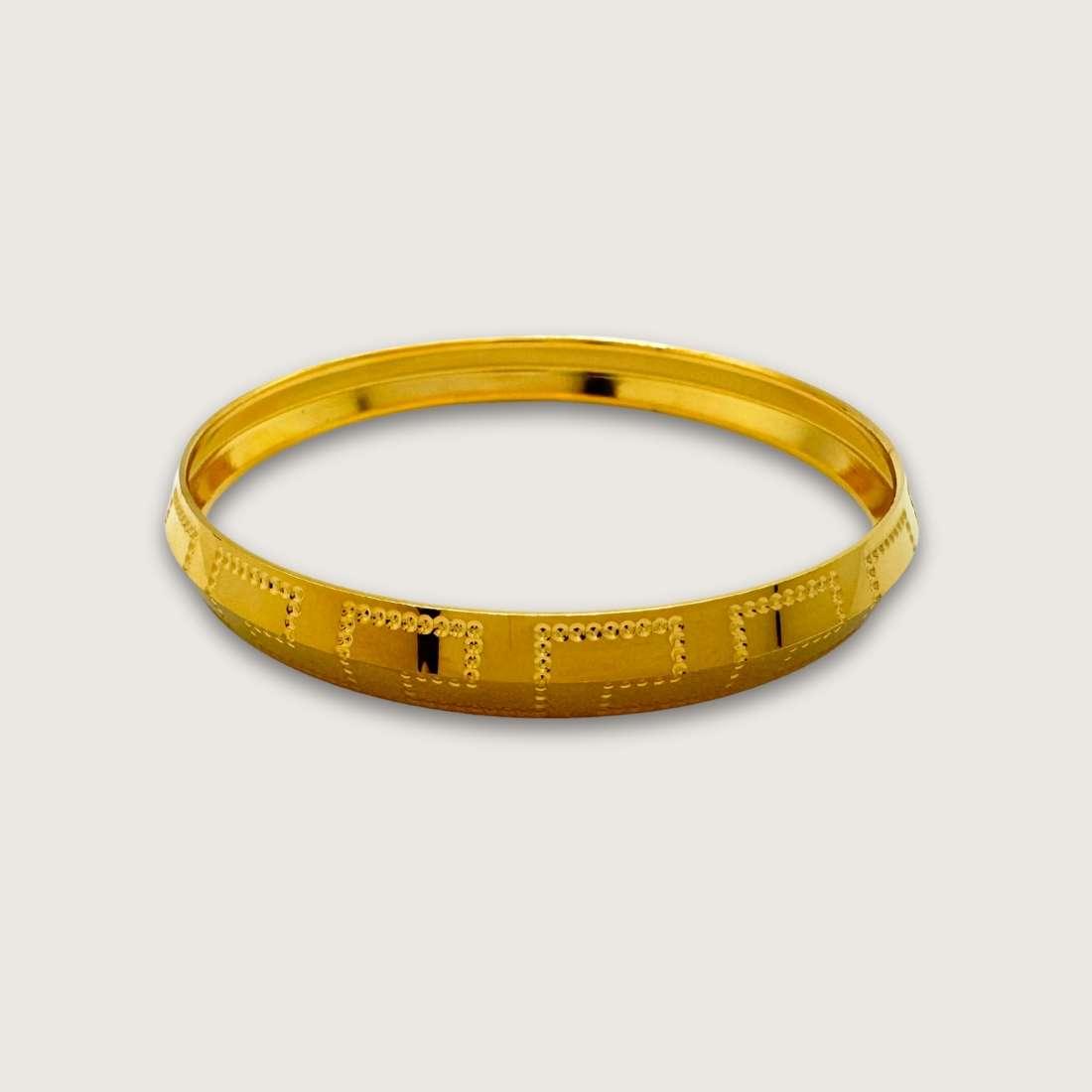 Gold Plated kada for man