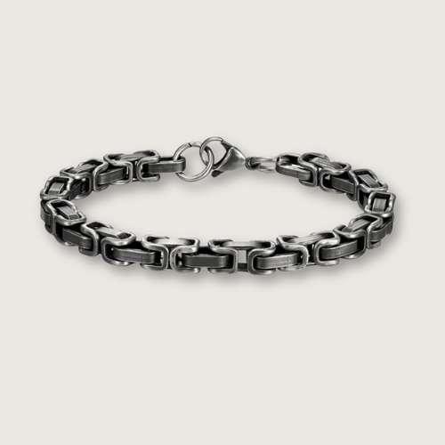 Vintage Oxidized Black Chain Bracelets